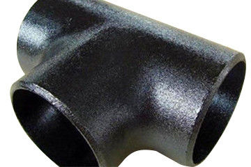 Malowanie na czarno Spawanie doczołowe Astm Carbon Steel Equal Tee
