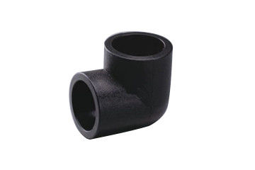 Kolanko 90 ° do sanitacji wody Złączki rurowe z HDPE